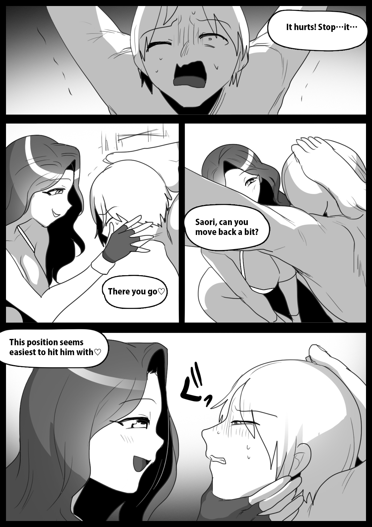 Girls Beat! vs Kurohachi Shiori &amp; Saori page 10 full