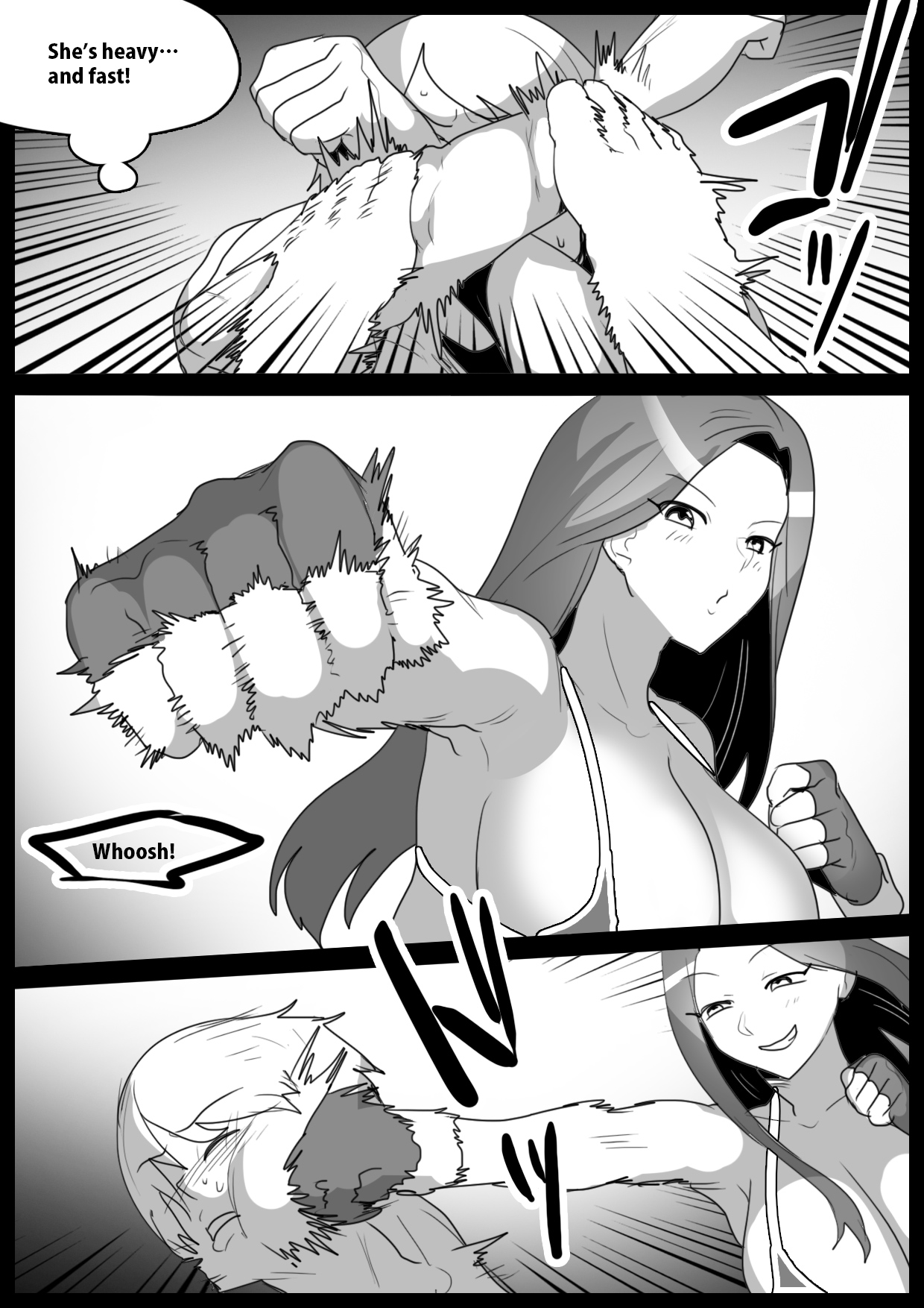 Girls Beat! vs Kurohachi Shiori &amp; Saori page 4 full