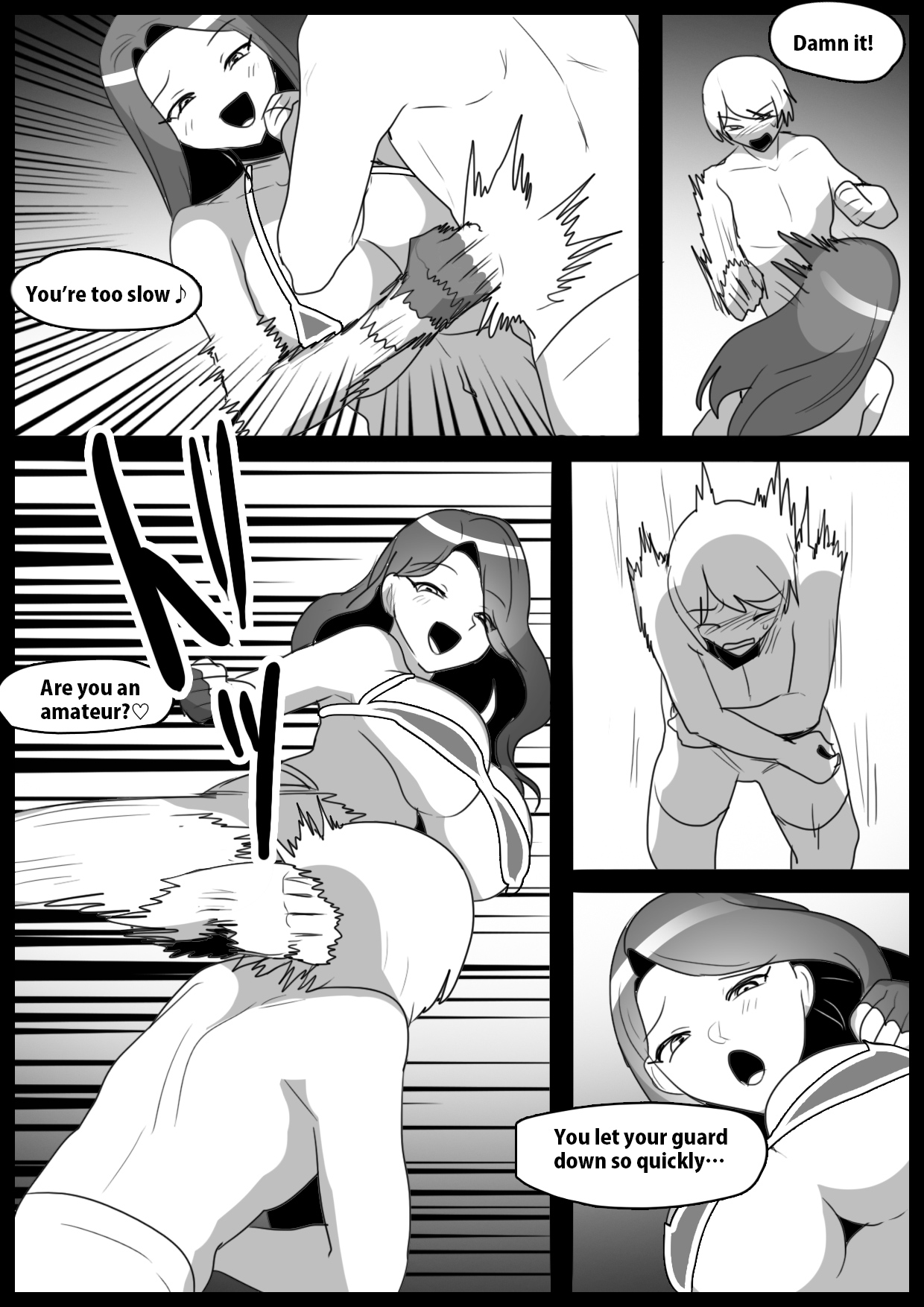 Girls Beat! vs Kurohachi Shiori &amp; Saori page 5 full