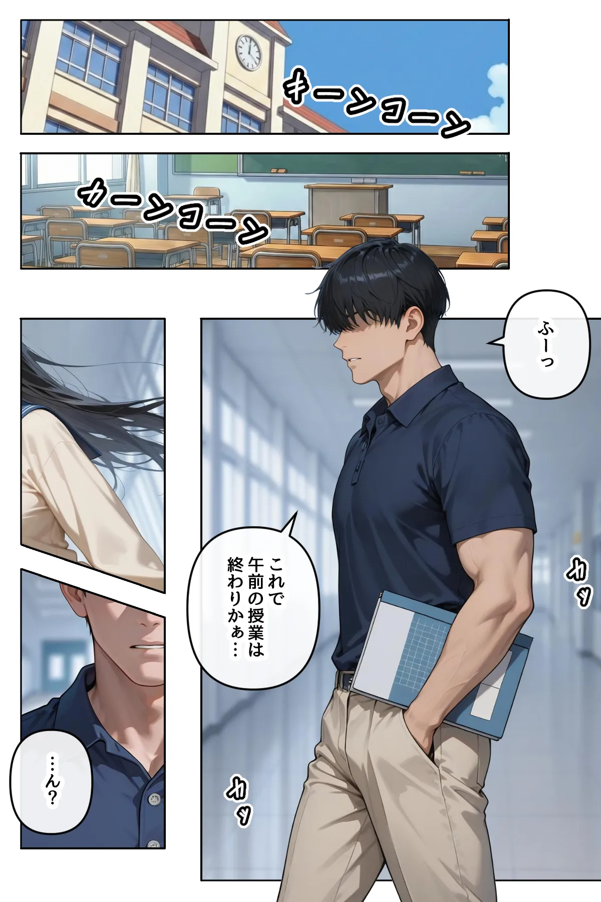 どこの女子校にもありふれた普通の性指導 〜温泉学園〜 2 page 1 full