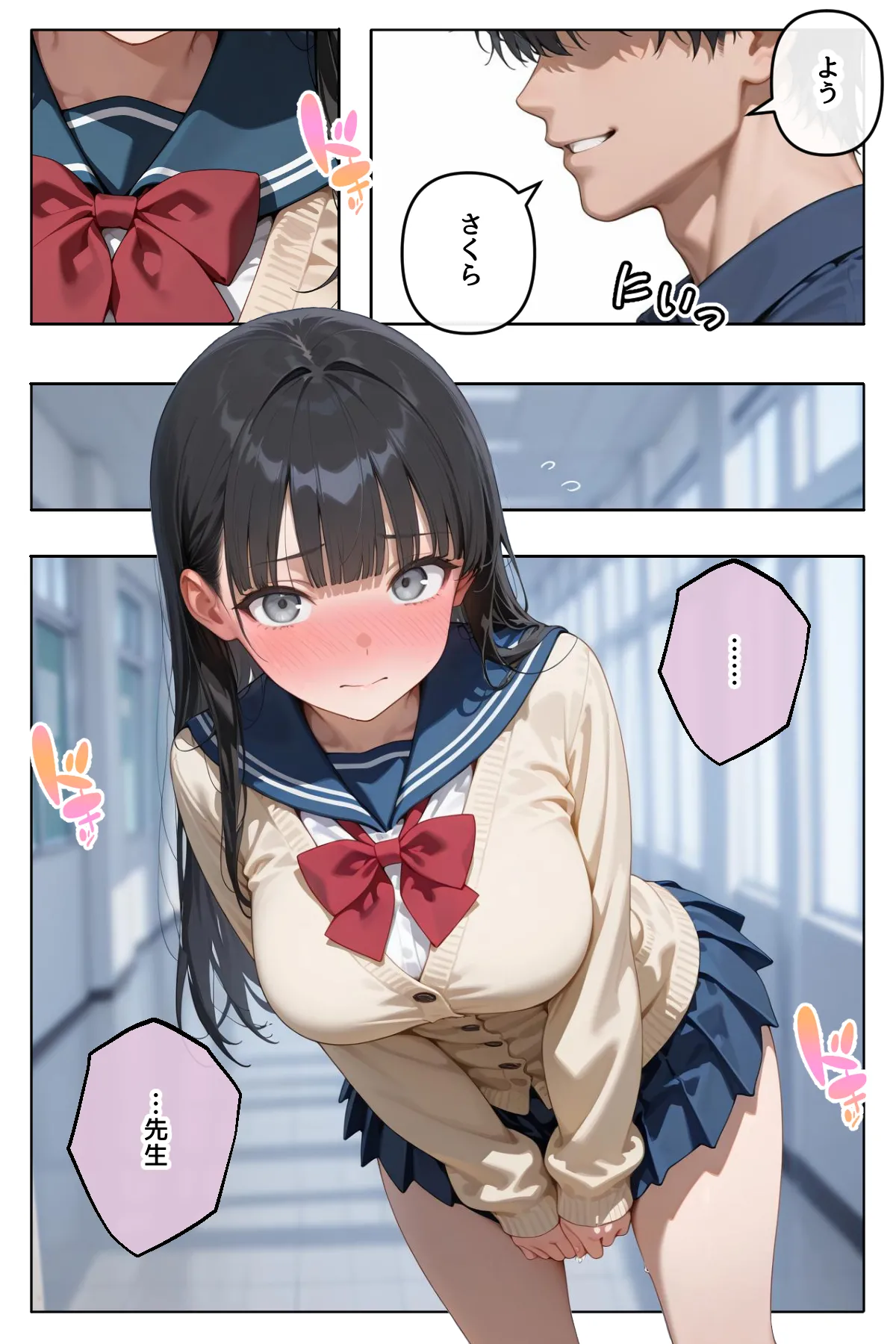 どこの女子校にもありふれた普通の性指導 〜温泉学園〜 2 page 4 full