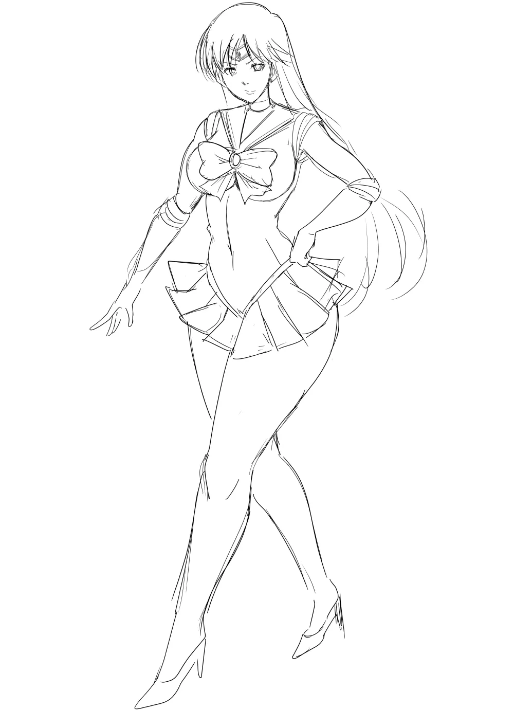 Dosuke Sensei Sailor Moon CG Collection page 3 full