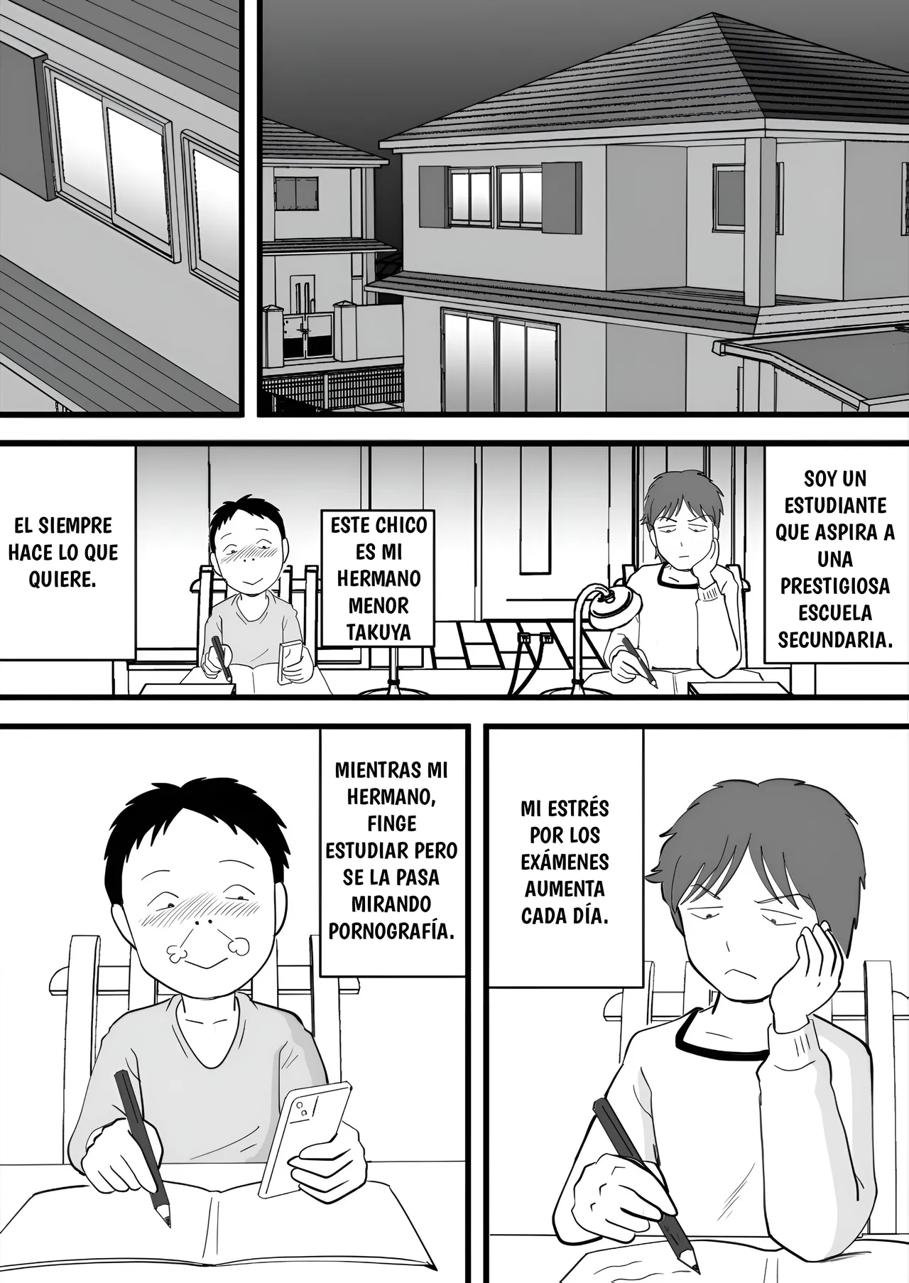 Mi hermano menor se robó a mi madre. page 3 full