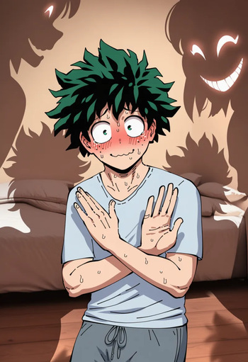 Deku Comic by Minafan cover