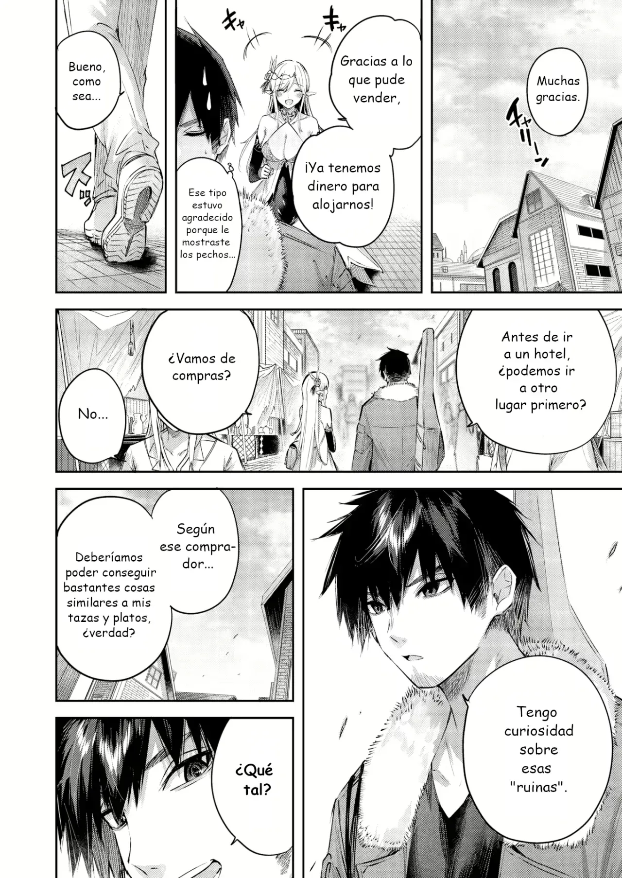 Dokushinn Hunter no Deai ha Elf no Mori de♡ page 5 full