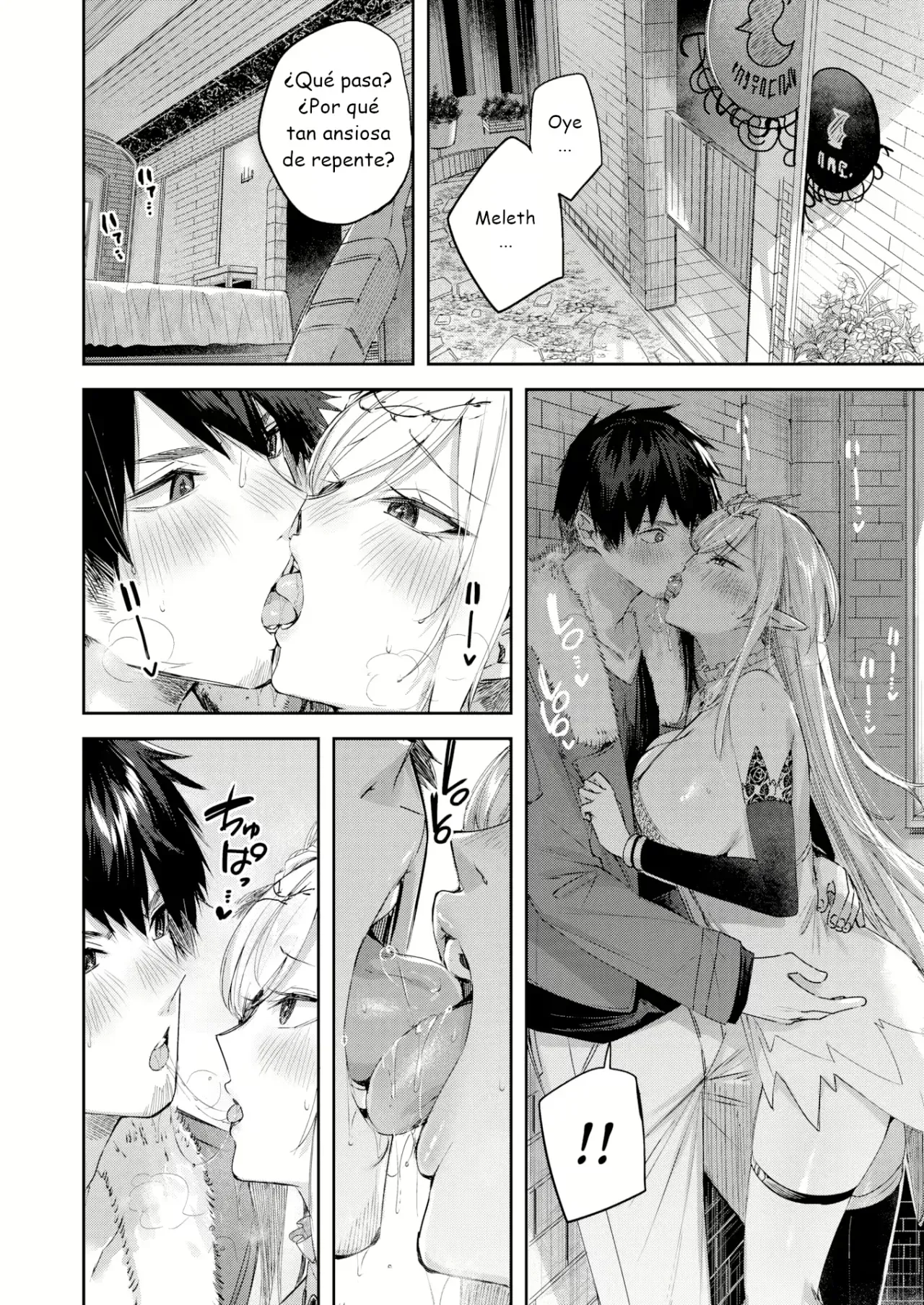 Dokushinn Hunter no Deai ha Elf no Mori de♡ page 7 full