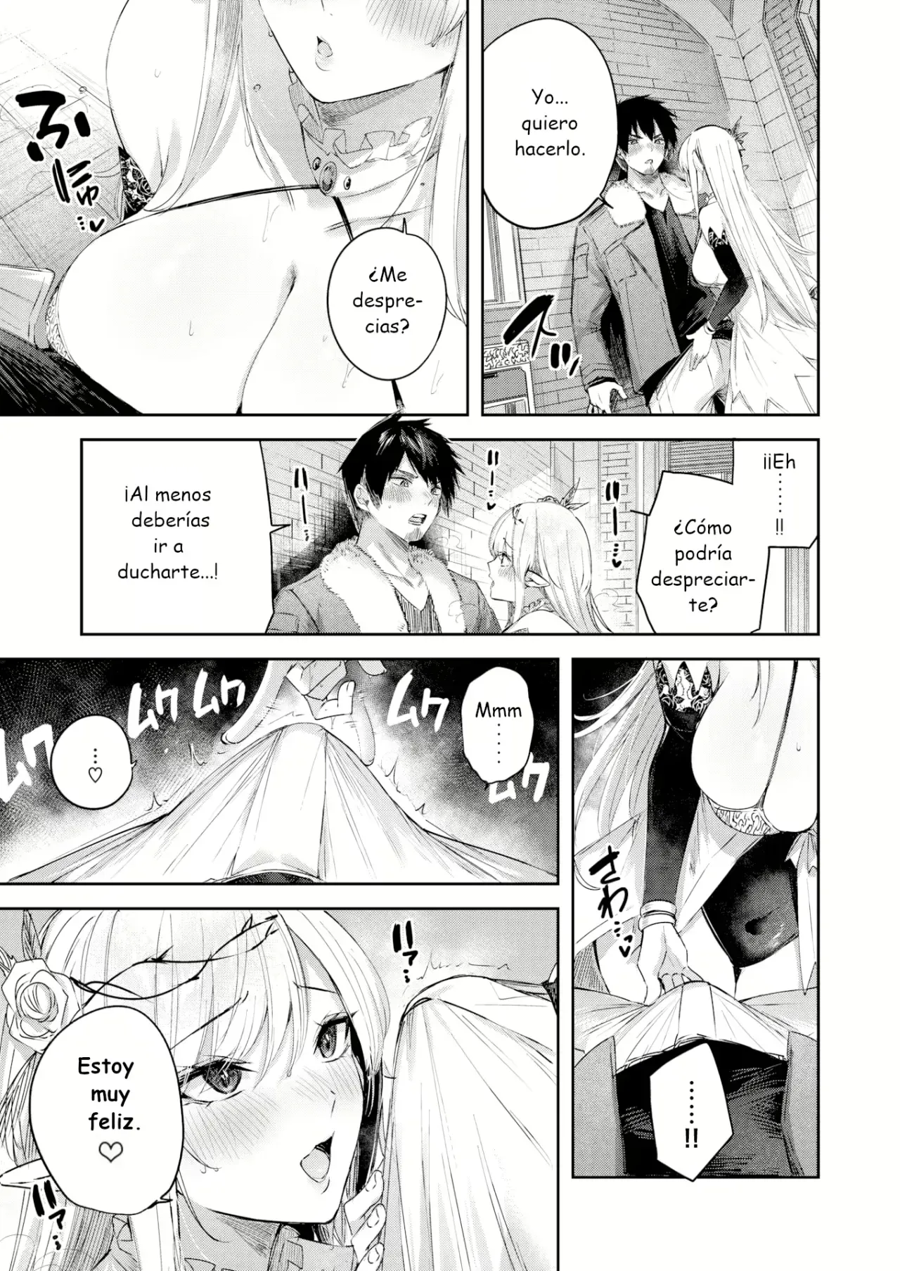 Dokushinn Hunter no Deai ha Elf no Mori de♡ page 8 full