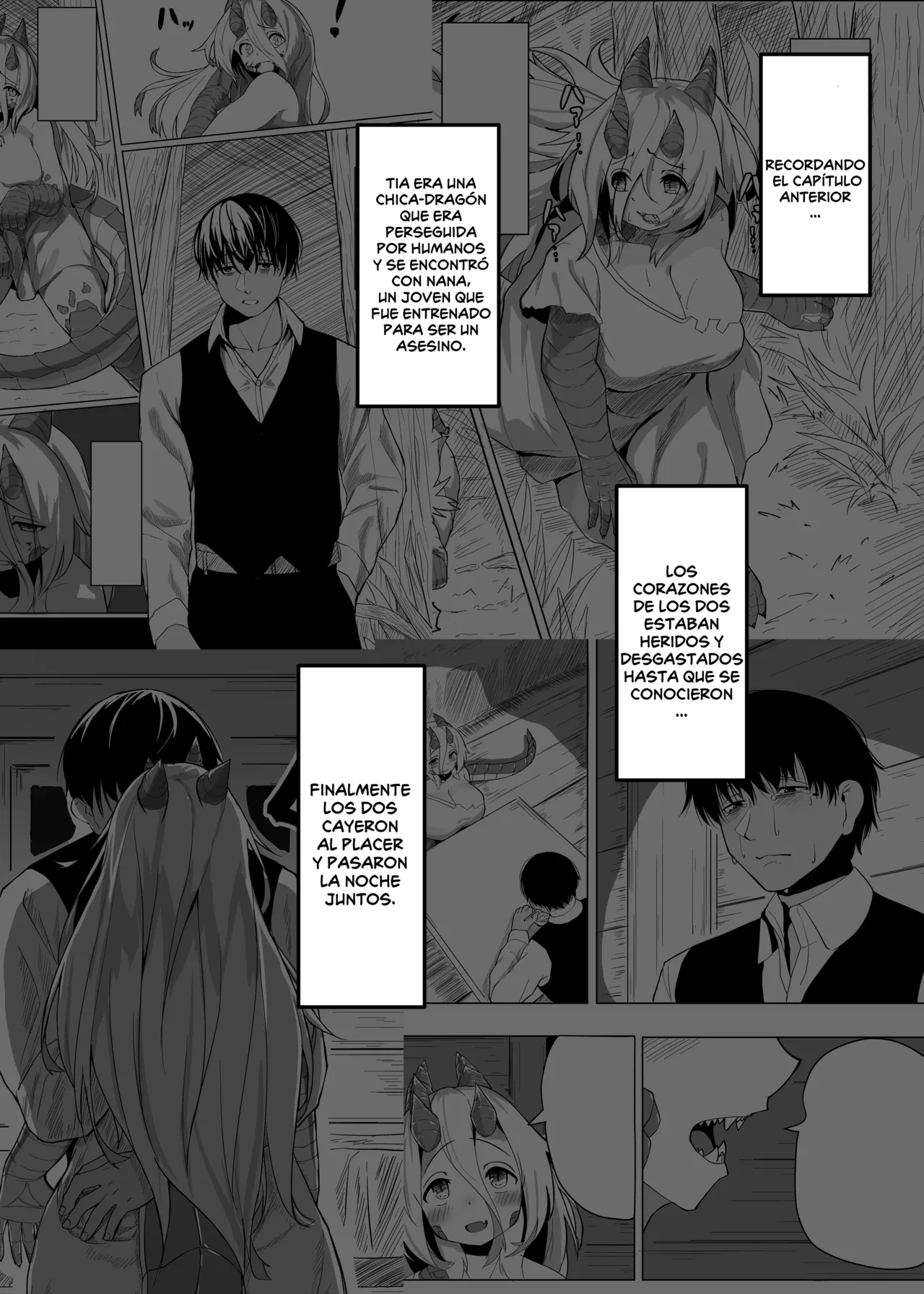 Ano Yoru ga Ichiban no Shiawase datta kara Hakugai Ryuu Musume to Genkai Koroshi-ya Jingo Wasurete Kemono Ecchi page 3 full