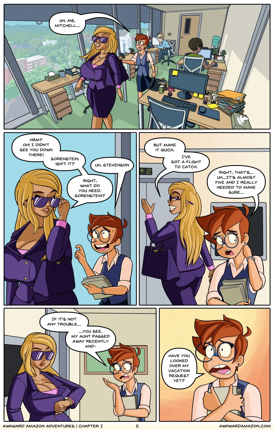 Awkward Amazon Adventures page 3 full