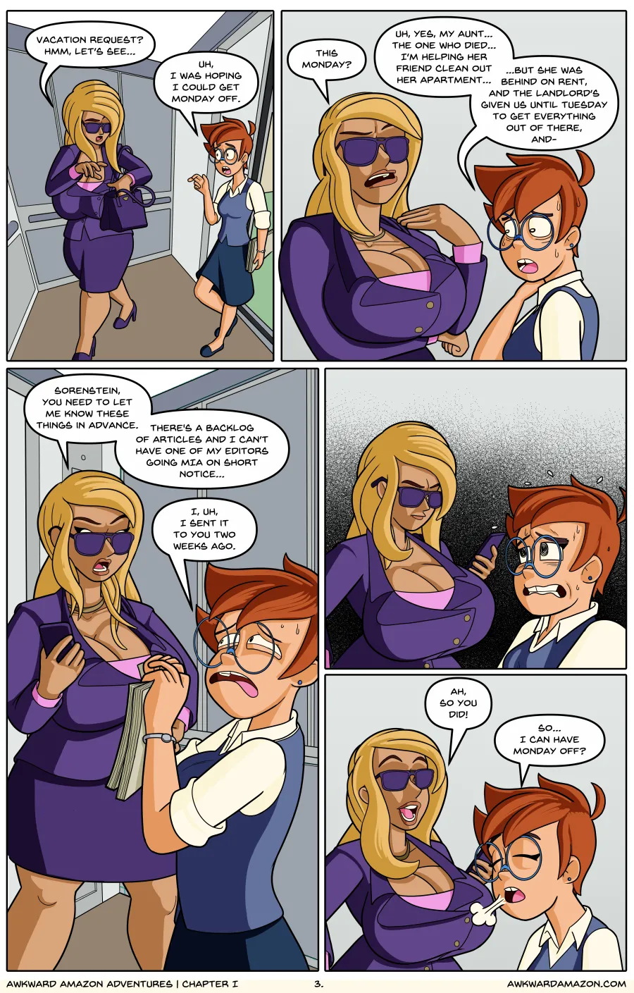 Awkward Amazon Adventures page 4 full