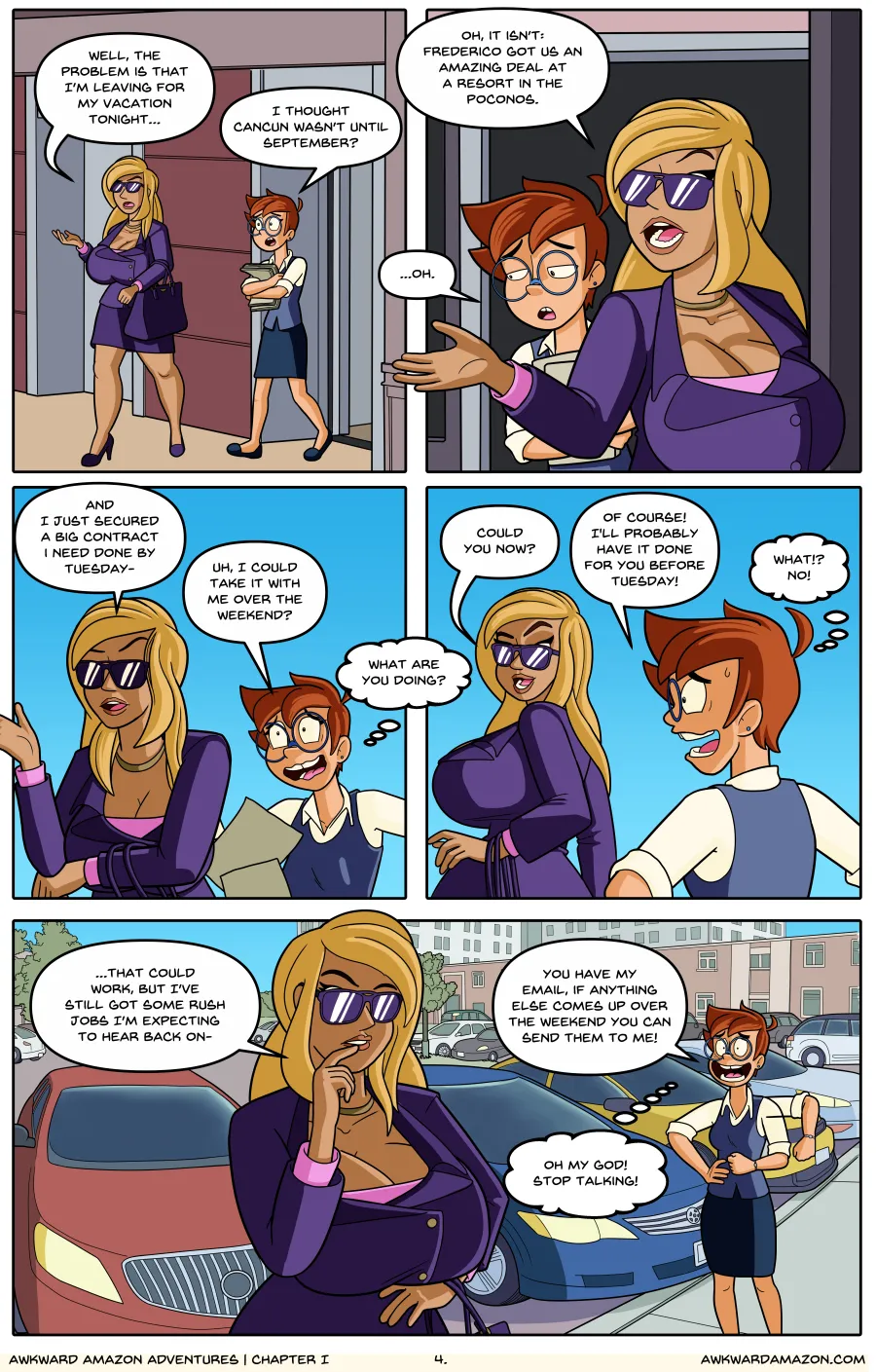 Awkward Amazon Adventures page 5 full