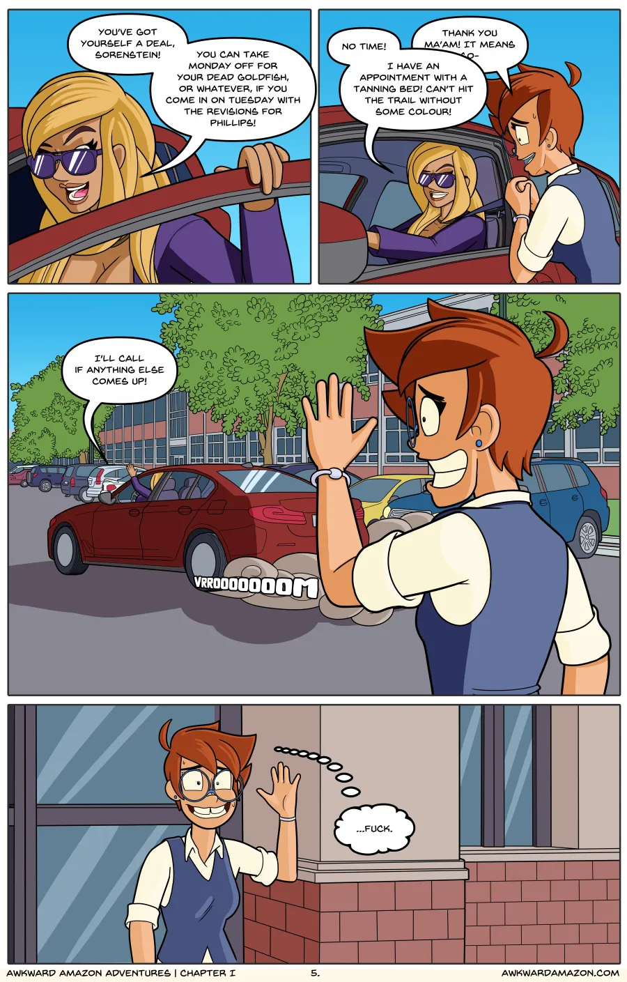 Awkward Amazon Adventures page 6 full