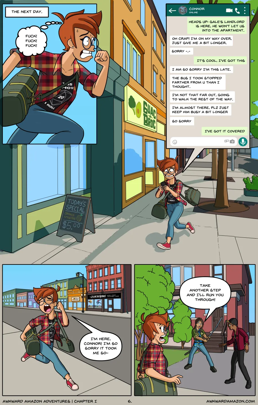Awkward Amazon Adventures page 7 full