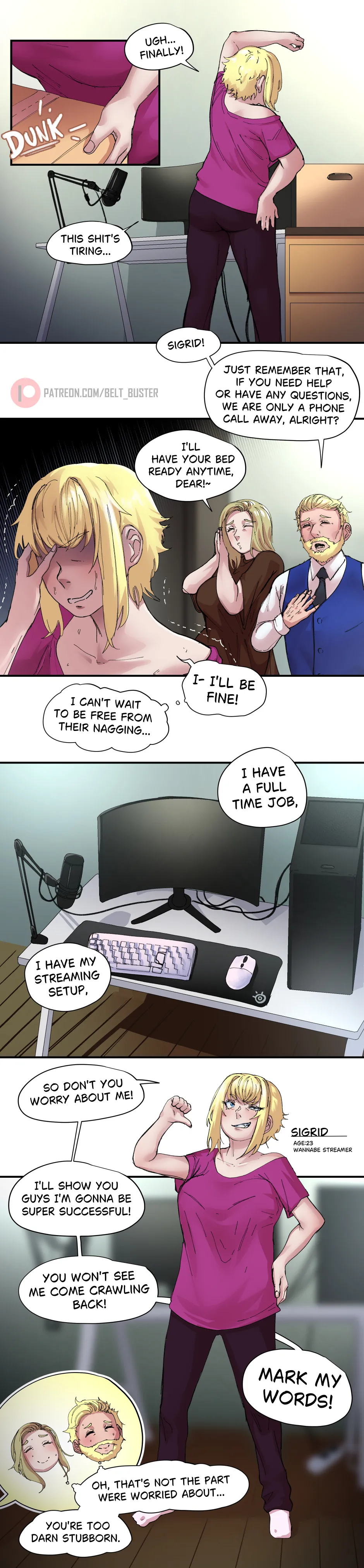 Sigrid's Daily Life page 1 full