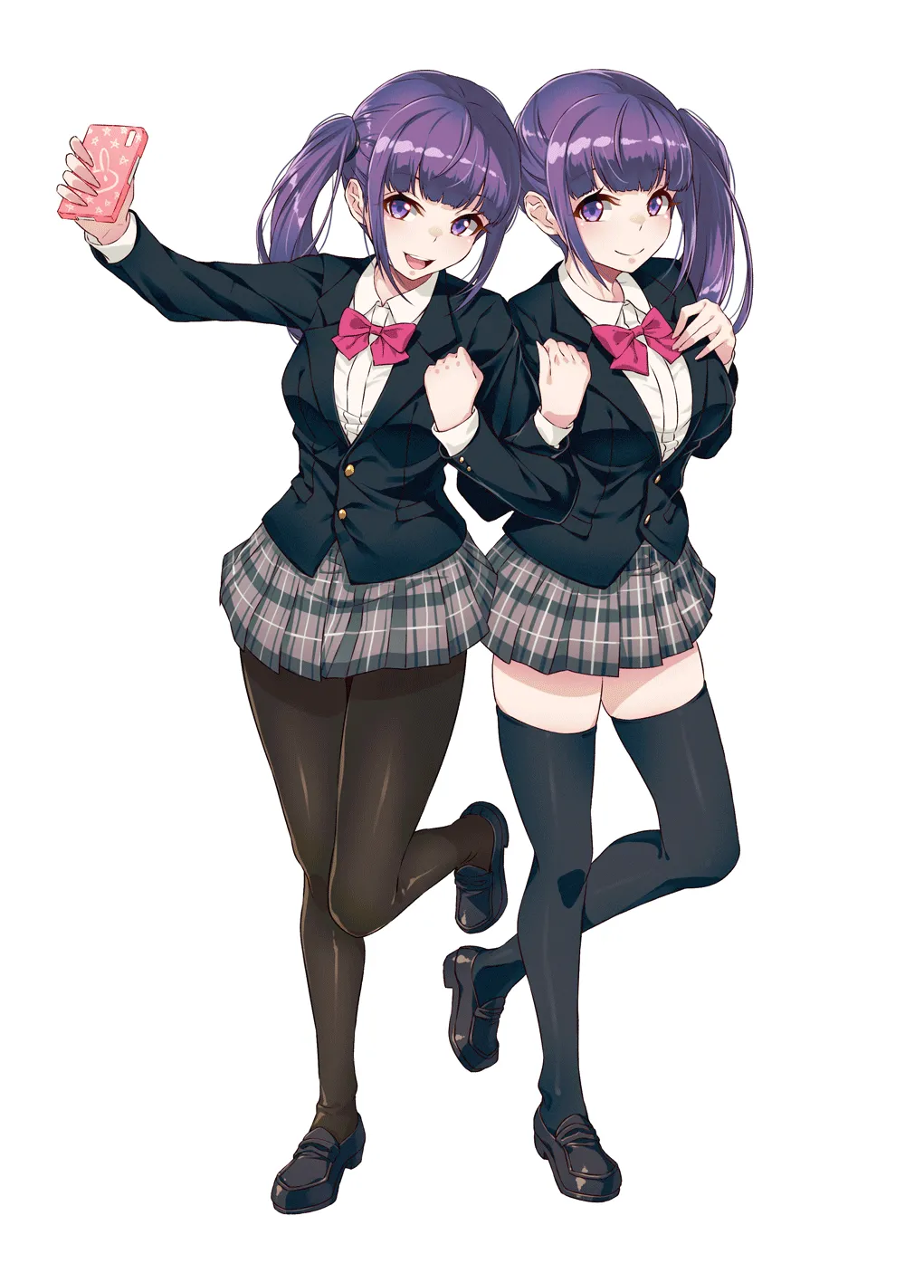 Iya na Kao Sarenagara Opantsu Misete Moraitai Facial cumshot on twin sisters page 2 full