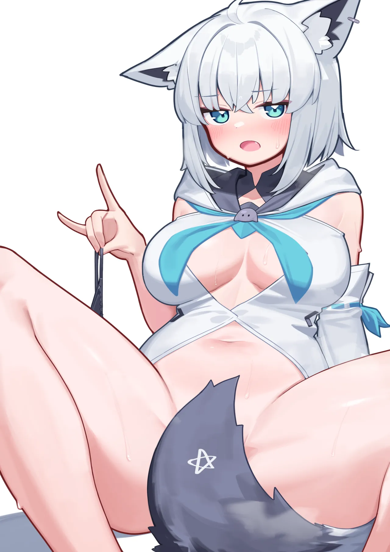 ノーパンで誘惑するフブキ page 3 full