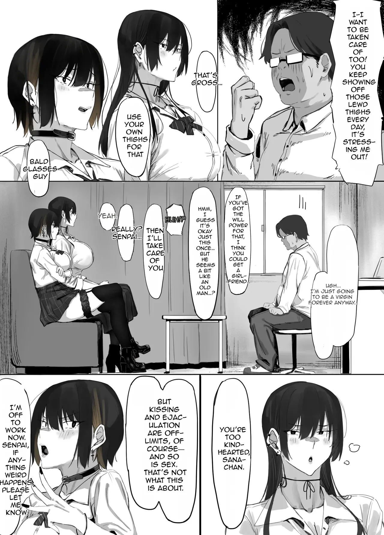 Oji Shiikubu ga Ecchi Sugiru node Wakaraseru Hanashi page 8 full