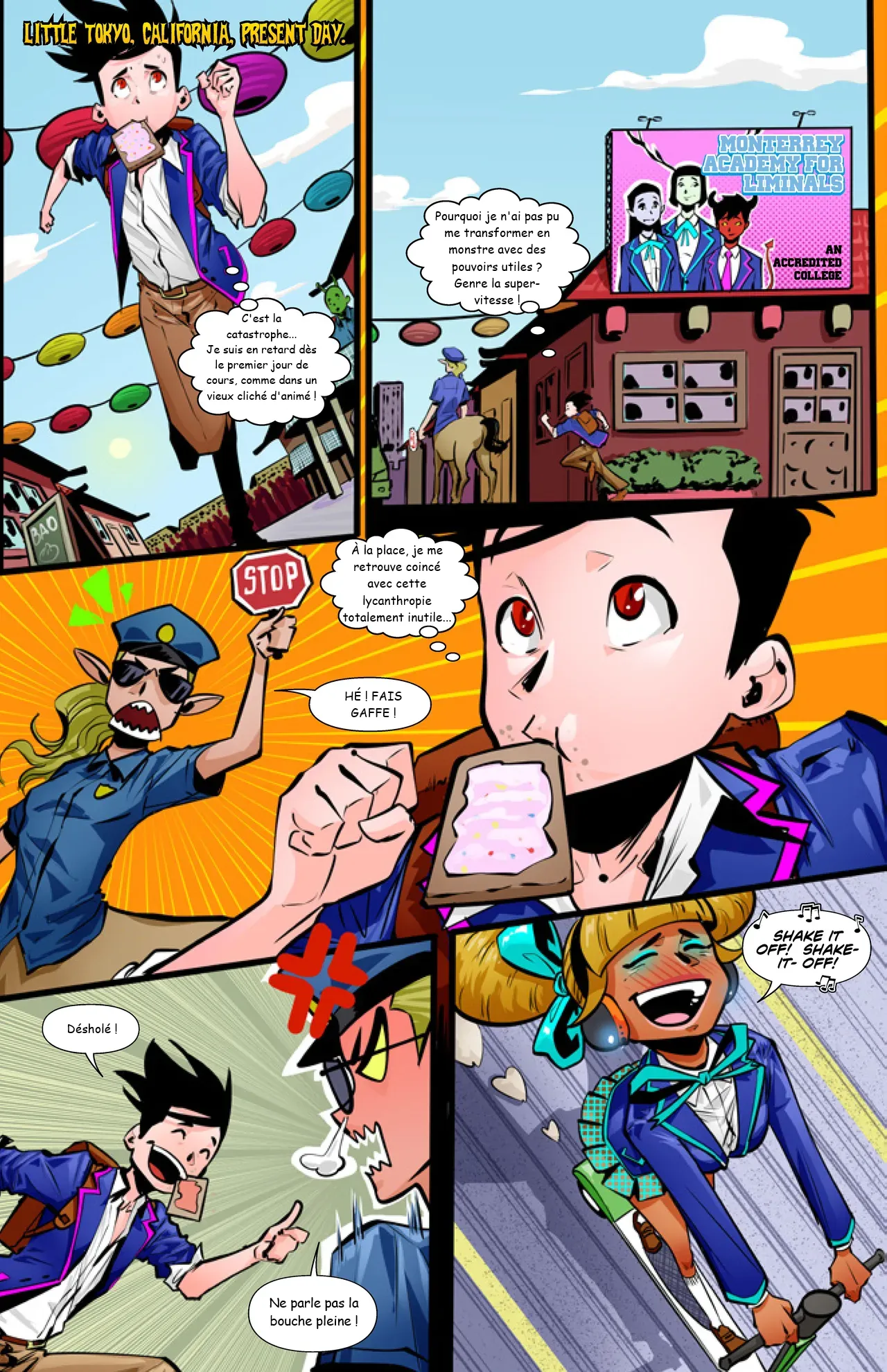 Monster girl Academy # 1 page 3 full