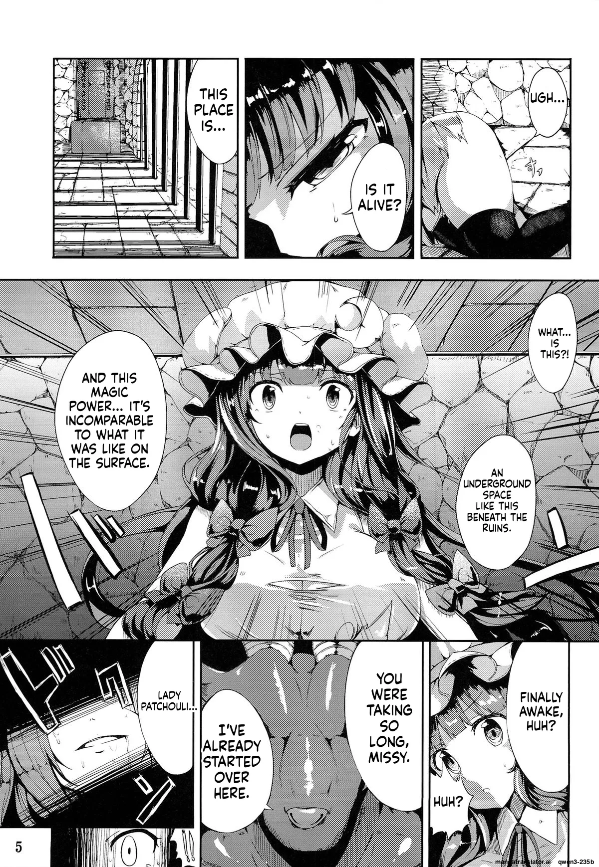 Majokko Patchouli-tan Daku page 4 full