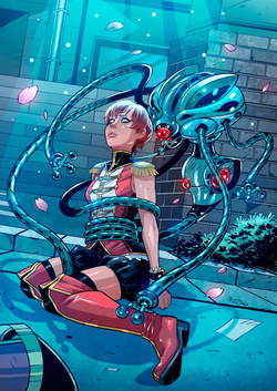 Hagumi makes first contact