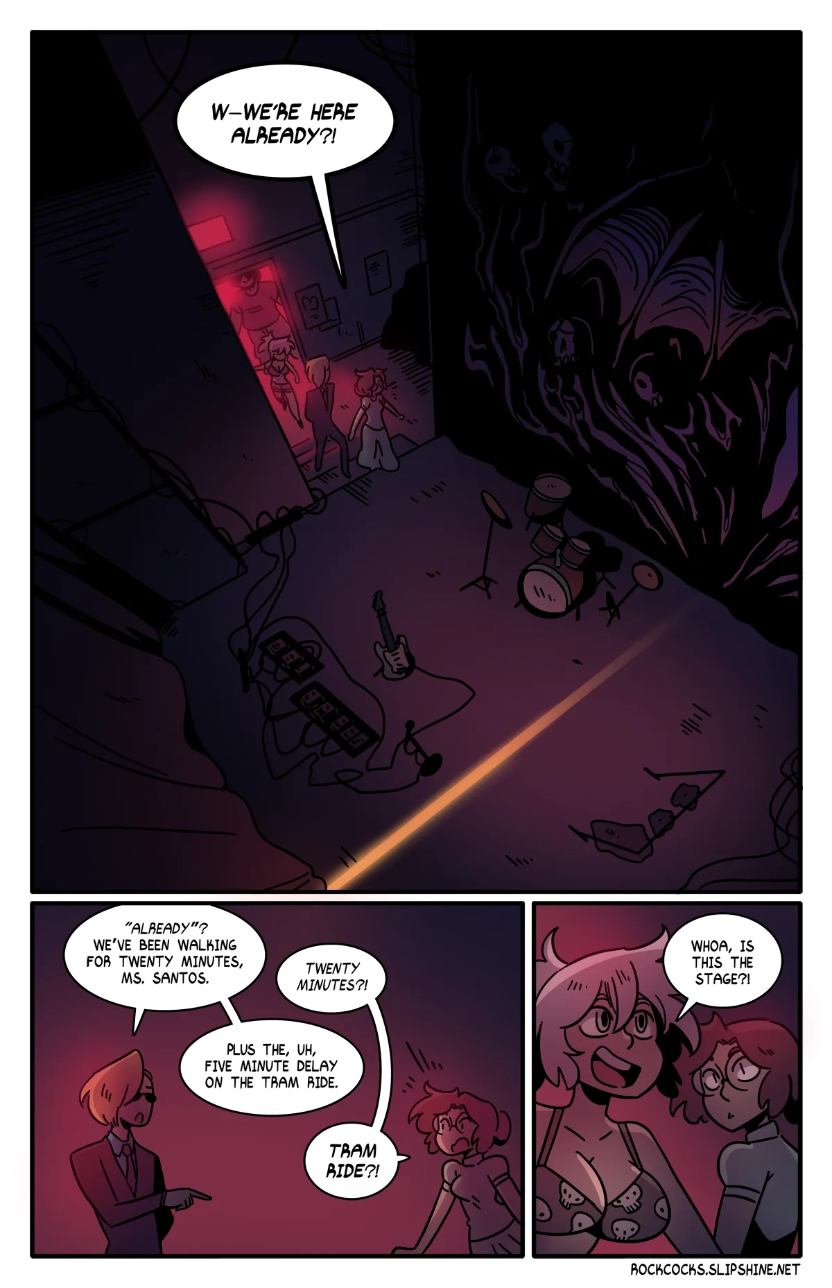 The Rock Cocks - Track 21: The First Sin page 6 full