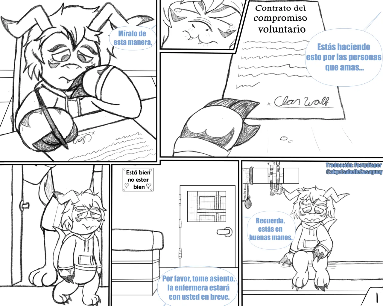 La Guardería Psiquiátrica Midwest  ABDL +18 page 1 full