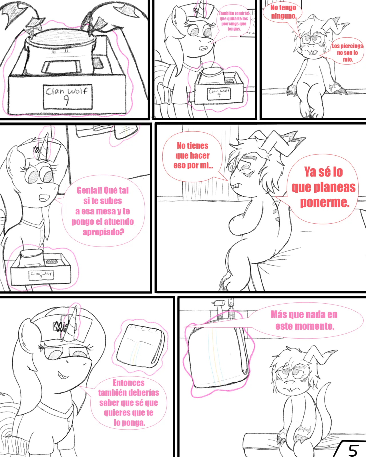 La Guardería Psiquiátrica Midwest  ABDL +18 page 5 full