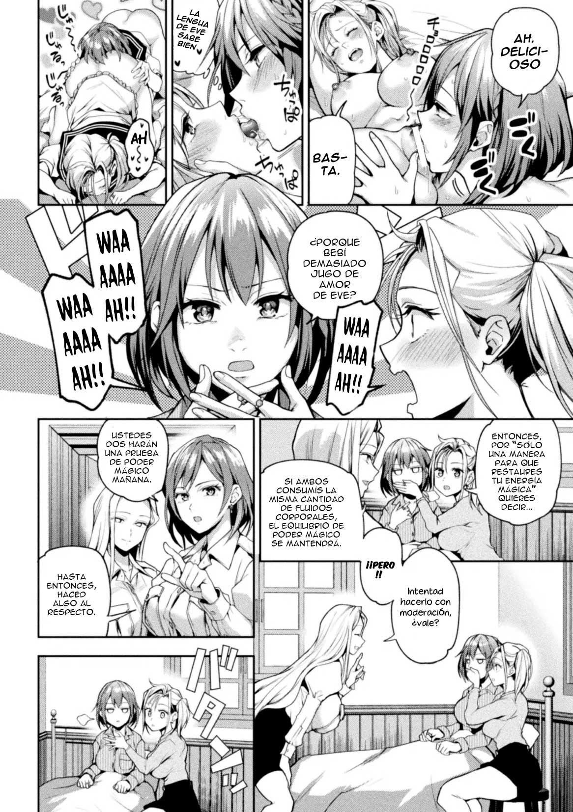 Eigyou Mahou Shoujo ga Kiss Shitara Ch. 3 Español page 8 full