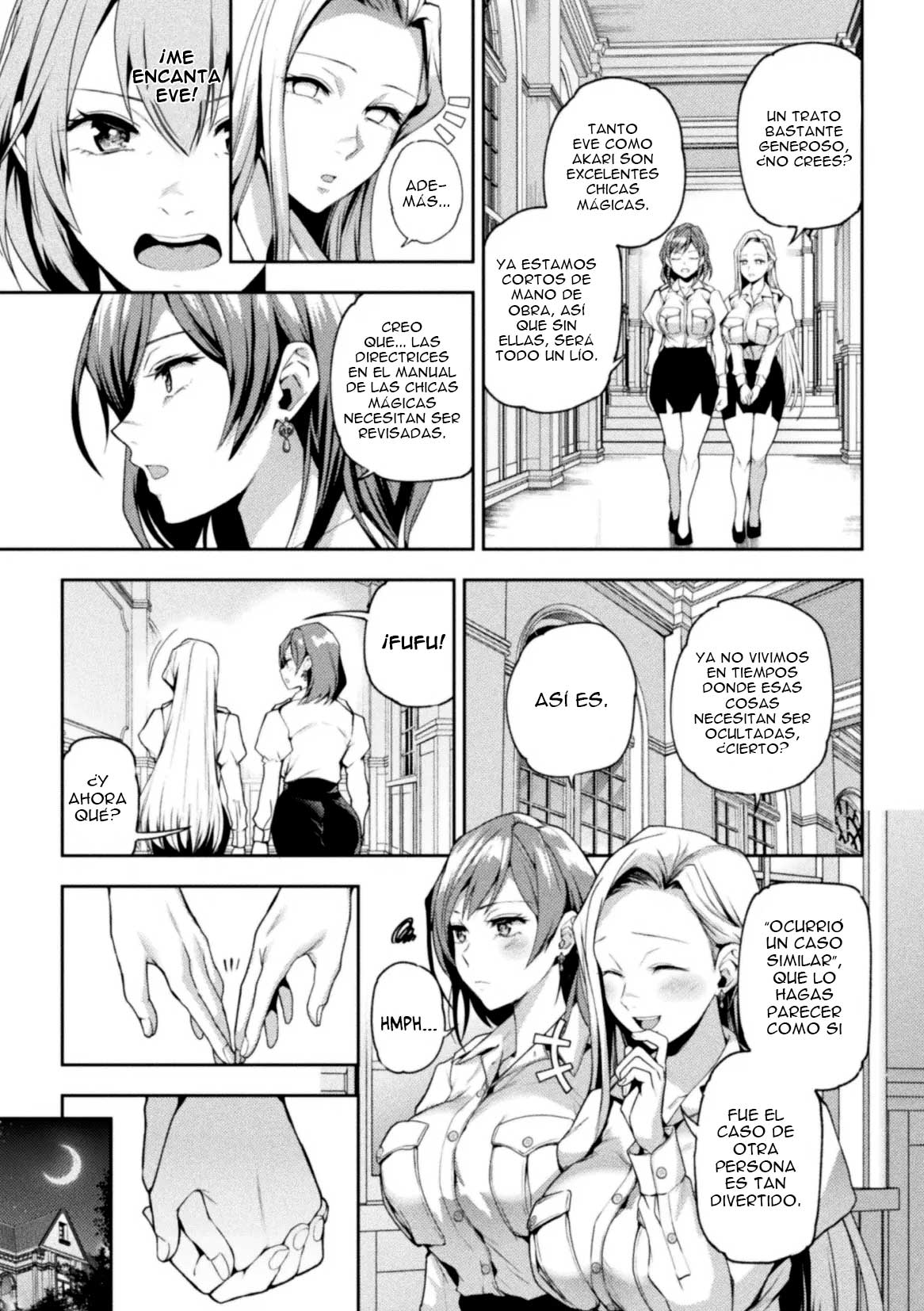 Eigyou Mahou Shoujo ga Kiss Shitara Ch. 3 Español page 9 full