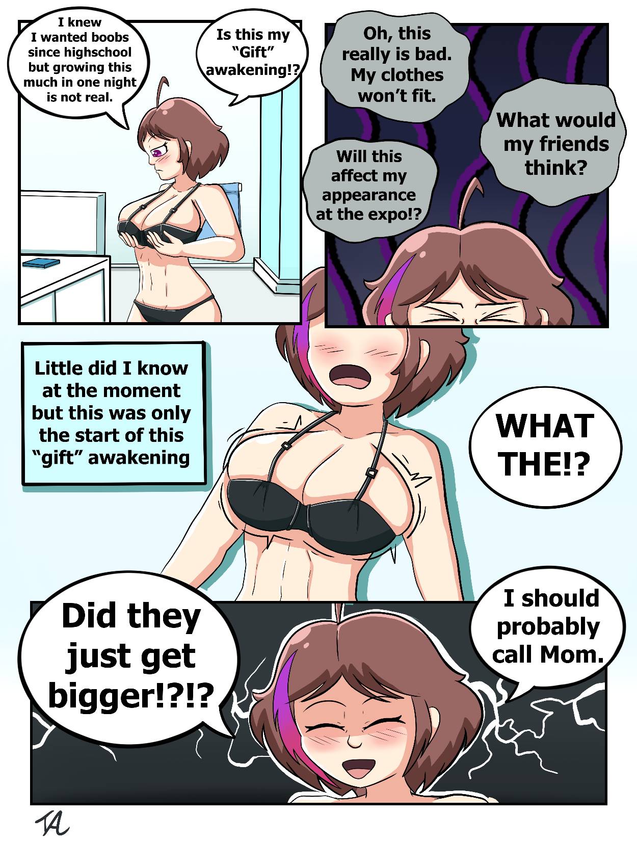 A growing artist page 5 full