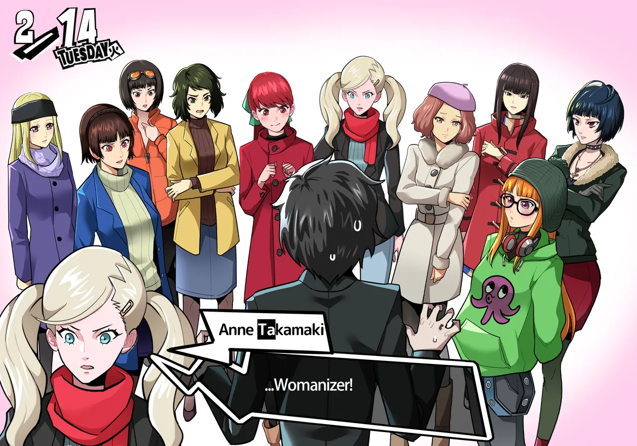 P5 The Harem King's Valentine's Day! page 5 full