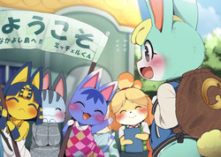 Hikkoshite Kita Sasha wa Shima Yuiitsu no Osu Juumin