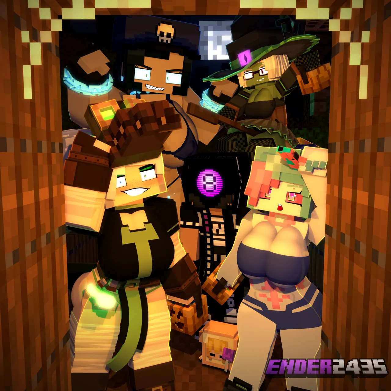 Minecraft Ender2435 page 3 full