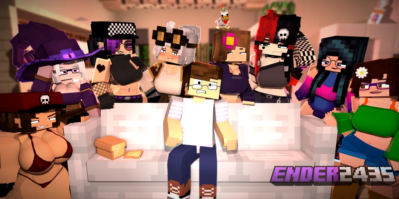 Minecraft Ender2435 page 5 full