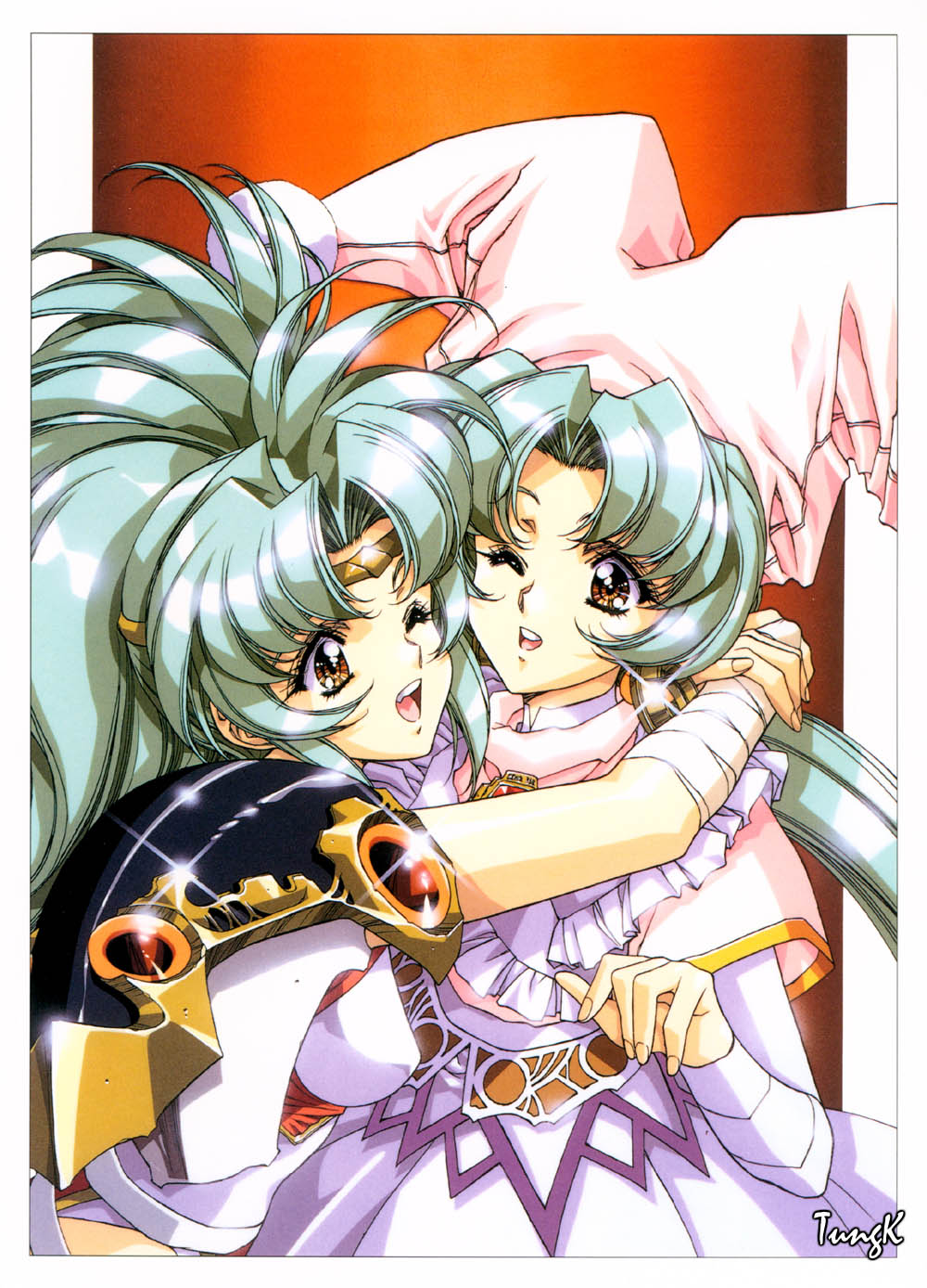 Satoshi Urushihara - Langrisser Illustrations page 2 full