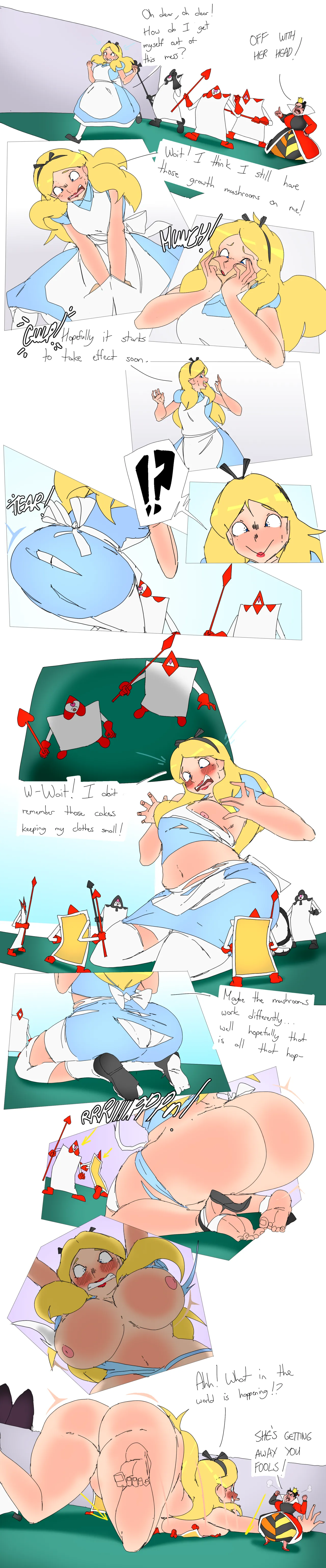 Alice in Wonderland Gassy Ending page 1 full