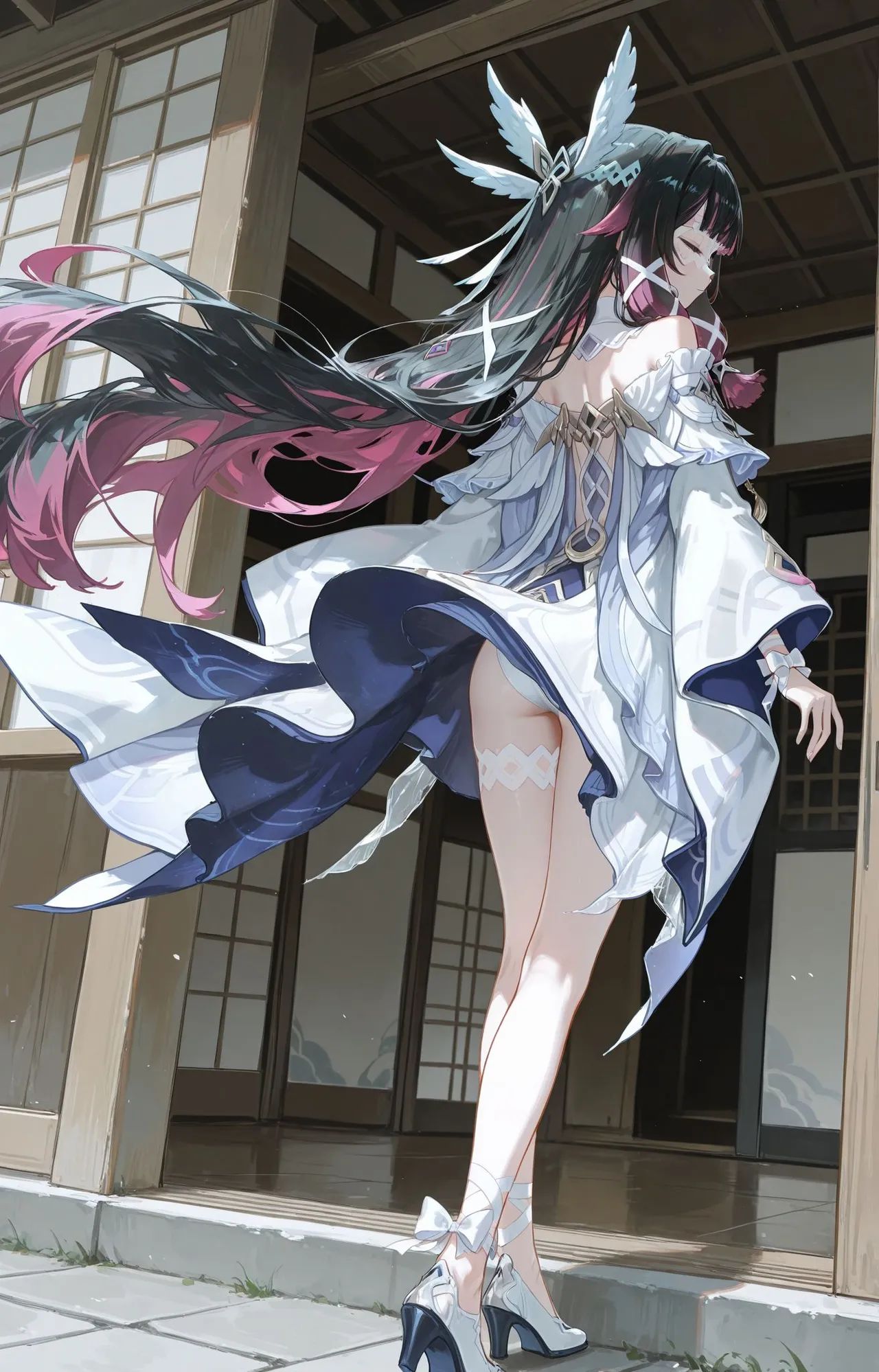 【星柱力】  コロンビーナ、男湯に挑戦 page 5 full