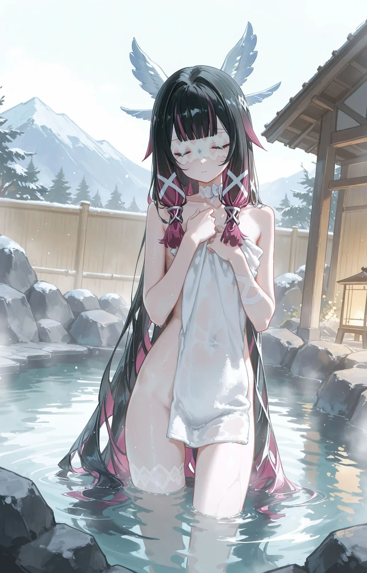 【星柱力】  コロンビーナ、男湯に挑戦 page 8 full