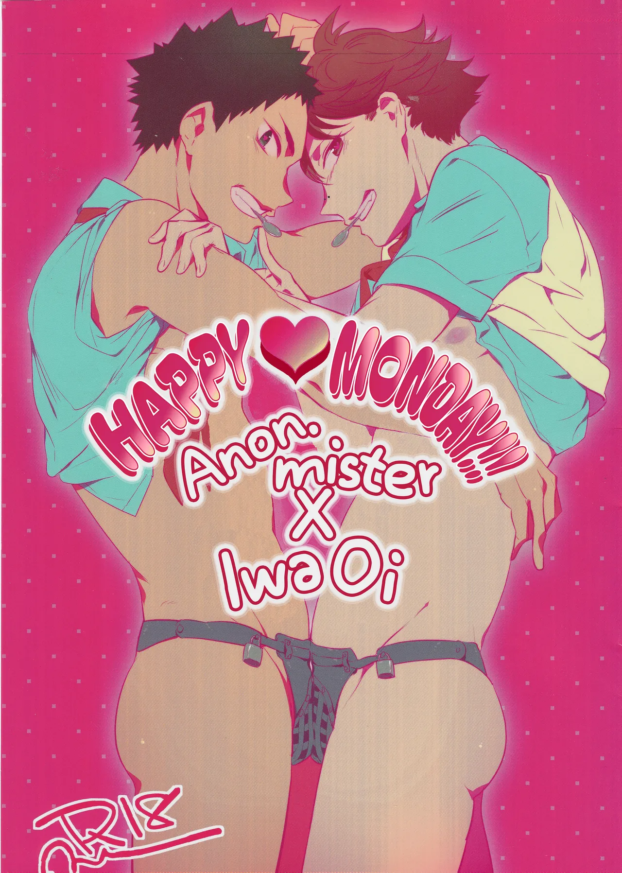 Happy Monday!! mob-oji x aun page 1 full