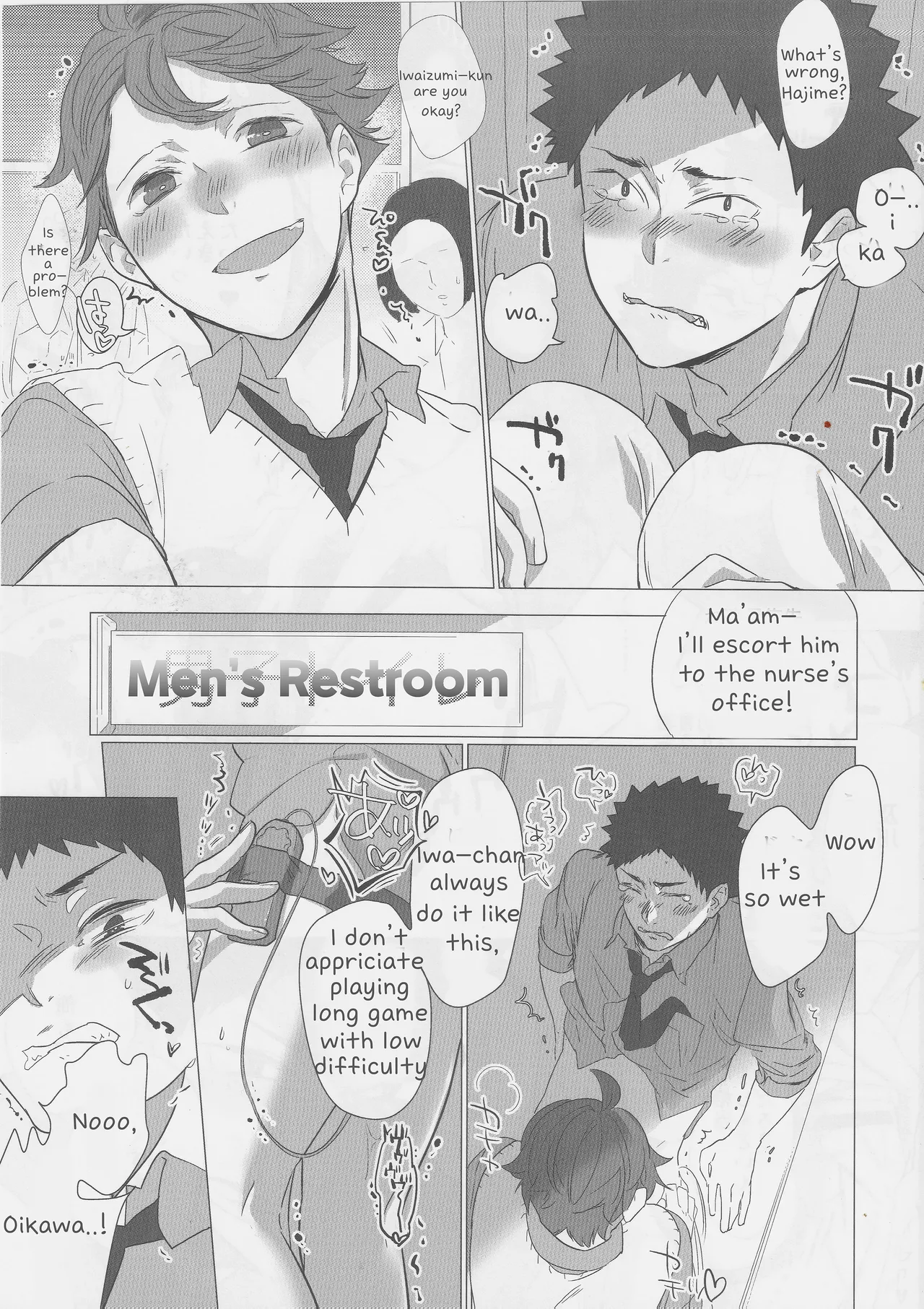 Happy Monday!! mob-oji x aun page 5 full