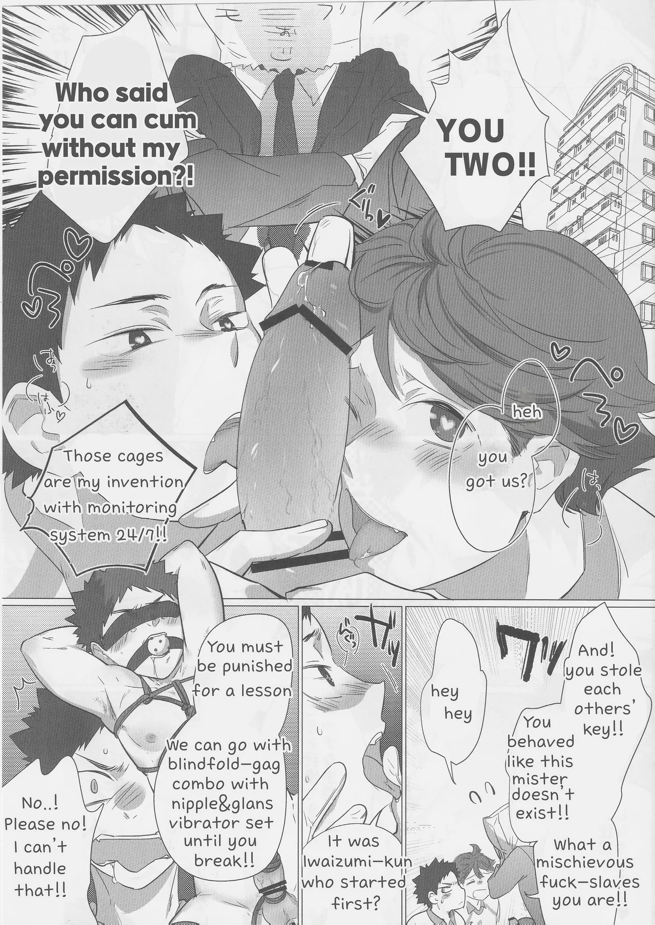 Happy Monday!! mob-oji x aun page 9 full