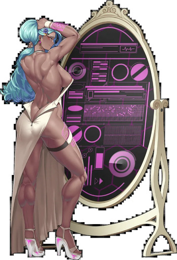 Last Origin Character Art cover