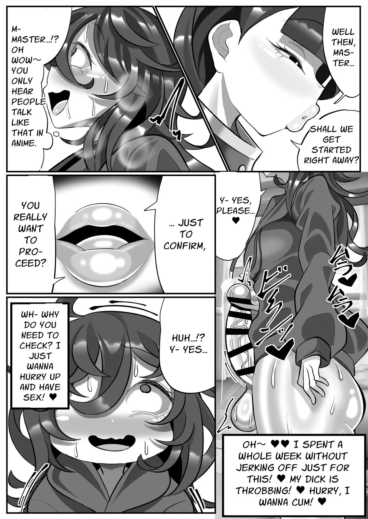 Kikaiteki Futanari Shasei Kanri | Mechanical Futanari Ejaculation Control page 6 full