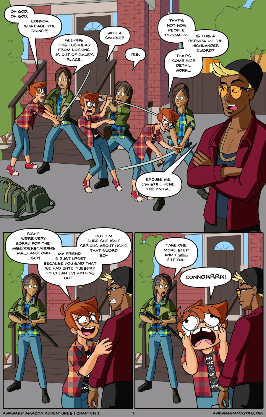 Awkward Amazon Adventures page 8 full