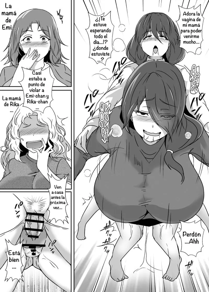 Musume ga Futanari Zetsurin nanode Mamatomo ni Seishori o Tetsudatte Morau ︱ My Daughter Is An Insatiable Dickchick, So I Asked My Fellow Mother Friends For Some Help page 8 full