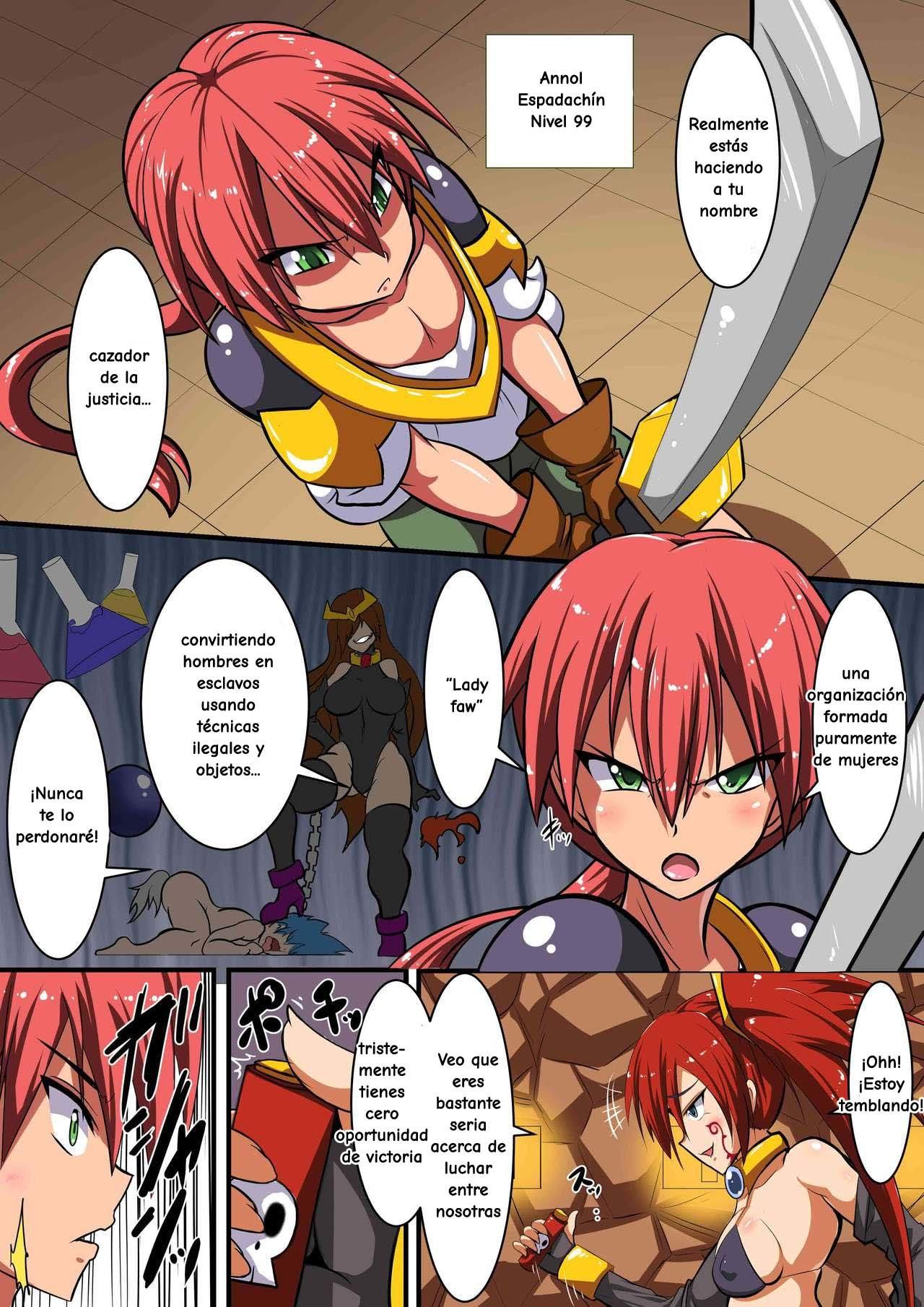 Leer Akuochi Shita Heroine ni Yuuwaku Sare Level Drain Sarechau Hanashi español page 3 full