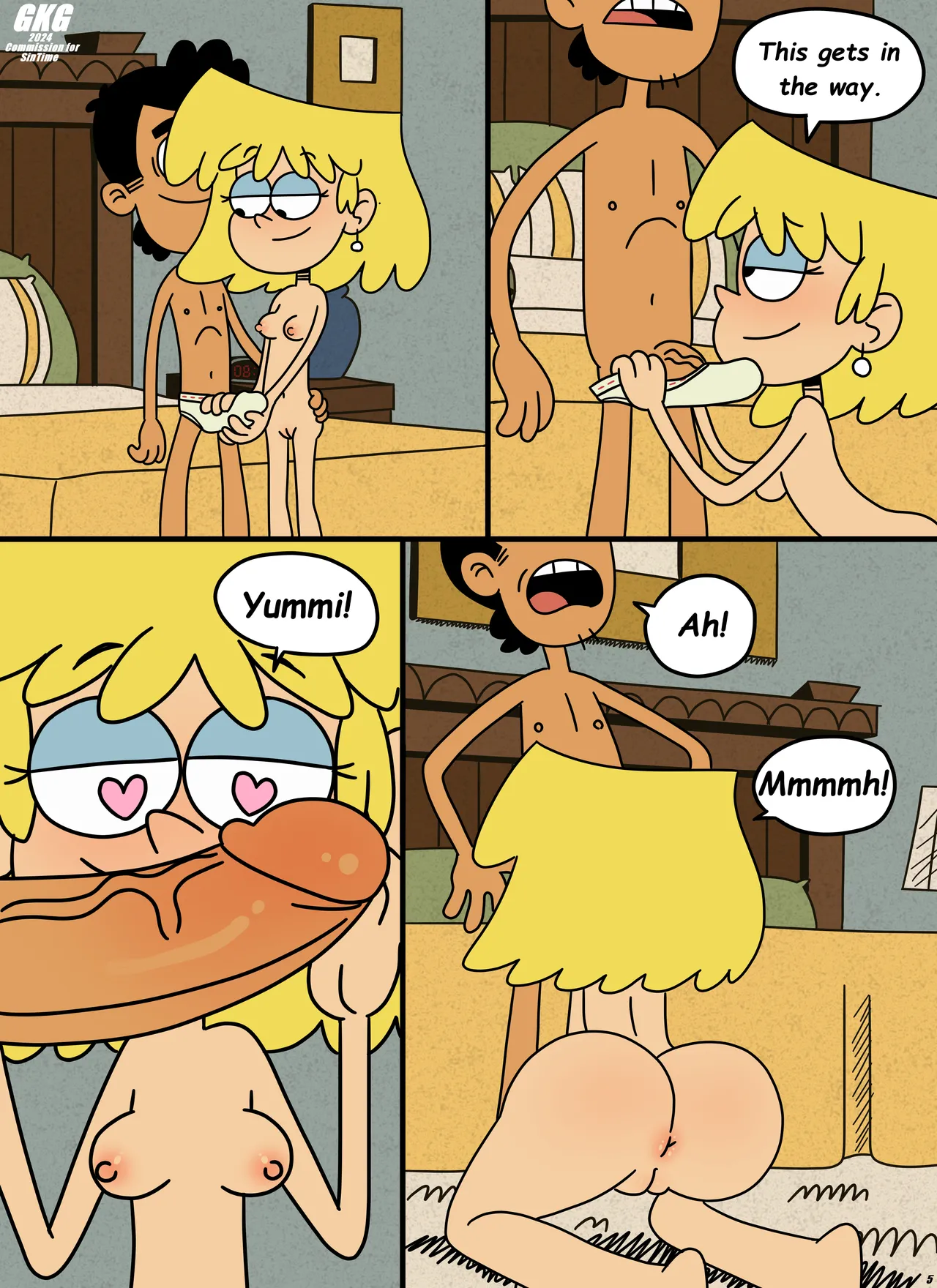 A Loud Foretelling page 6 full