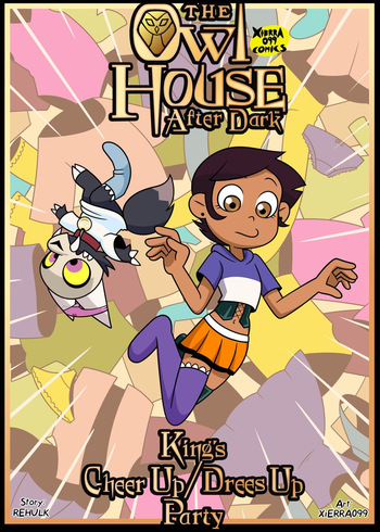 The Owl house - After Dark: King's Cheer up/Dress up party cover