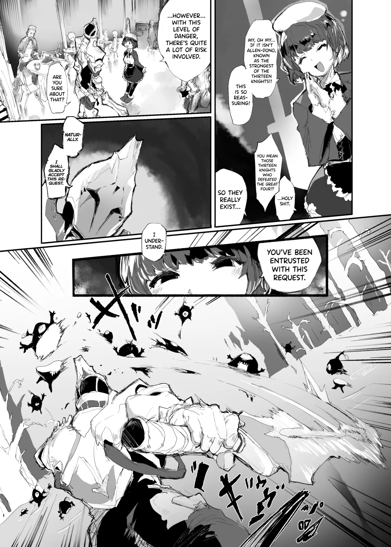 Juusan Kishi-tachi no Songen Cli Hakai page 5 full