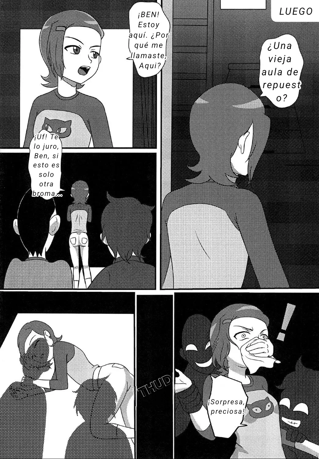 BEN 10 - Gwen LOVE - Rosa Desplumada page 3 full